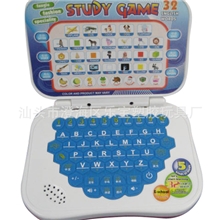 厂家批发益智学习机儿童多功能早教机中英文迷你点读机68368