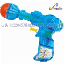 供应装糖透明水枪，可装糖果夏天喷水枪玩具，明苯用料，圆头