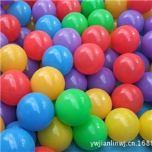 进口PE材料软体海洋球宝宝玩具球类材料环保无毒无味