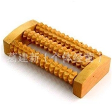 竹三排脚底按摩器按摩器材义乌批发产品两元批发产品