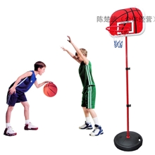 正品大号儿童篮球架可升降铁杆铁筐配球气筒体育运动球类玩具