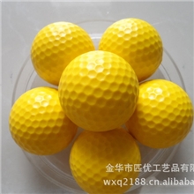 (厂家供应)PU高尔夫练习球