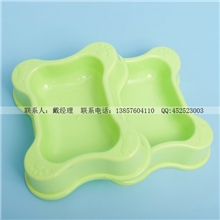 【黄岩工厂】供应骨头型宠物碗狗碗彩色宠物碗猫碗日用百货