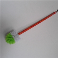 圆头马桶刷木柄前头可拆卸厂家直销同行最便宜