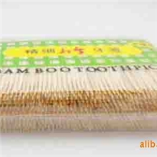 热销家居用品精致竹牙签一包里有4个小包
