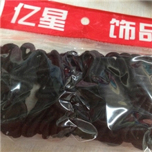 黑亿星皮筋头饰批发畅销品牌2元店货源义乌小商品批发