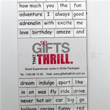 厂家直销磁性字母冰箱贴磁性冰箱贴滴胶冰箱贴