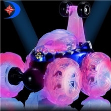 批发备货儿童电动玩具热销特技车翻斗车遥控车超炫音乐跳舞车