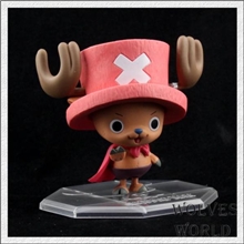 动漫周边批发海贼王POP秋田限定乔巴超人粉紅色手办玩偶