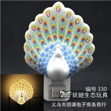 陶瓷香薰小夜灯时尚客厅卧室床头灯具灯饰创意礼品灯陶瓷夜灯