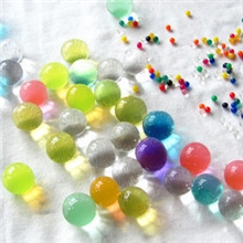 厂家直销水晶泥批发水晶土彩色水晶珠*水晶泥植物大量批发