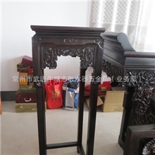 【禧韵珑】可定做各式家具套组大叶紫檀中堂六件套