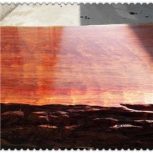 【志敏】纯天然花纹茶台几案大板茶桌板满花水波纹巴西花梨木