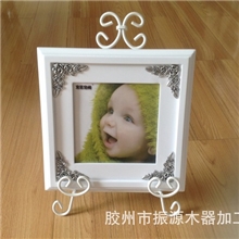 铁艺支架框6寸儿童影楼婚纱影楼摆台富巴特迷你韩式简约