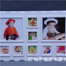 连体相框韩版富巴特厂家直销木质相框儿童婚纱影楼相框