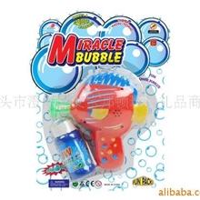 玩具电动小鱼音乐泡泡枪，泡泡水（443181）