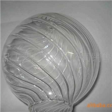 水晶玻璃条纹钟罩灯罩空心罩圆球(图)
