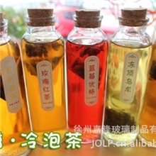 批发玻璃瓶冷泡茶瓶冰桔冷泡茶瓶厂家直销冷泡茶瓶饮料瓶