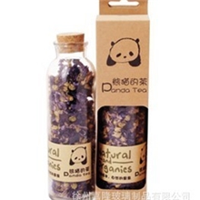 厂家供应花茶瓶广口花茶瓶软木塞花茶瓶50g花果茶瓶木塞泡茶瓶