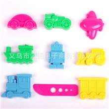 3D彩泥套装橡皮泥模具包4款小套装橡皮泥工具模具海陆空司令