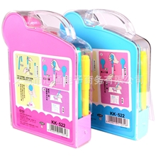 正品智高12色喷喷笔可洗水彩笔卡通画画笔/创意彩色笔