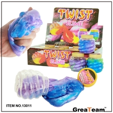 厂家直销螺旋瓶七彩沙皮胶;麻花沙皮胶玩具