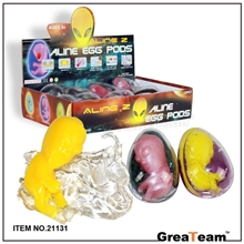 供应蛋形外星人水晶土PUTTY玩具；供应沙皮胶，恶搞玩具爆款热销
