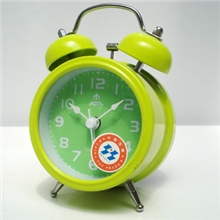 专柜正品个性小闹钟打铃钟懒人闹钟简约风格富达钟表F1541