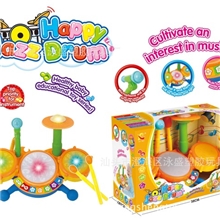 厂家批发感应士鼓儿童架子鼓手拍鼓拍拍鼓音乐益智乐器玩具打鼓
