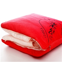 深圳【品质】厂家专业供应情侣抱枕被情人礼品企业形象抱枕被