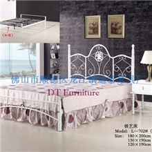 【迪泰家具】铁艺床L-702#公主床欧式铁艺双人床批发