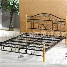 【迪泰家具】田园风铁艺床602#三色欧式床田园床Metalbed批发