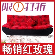 双人简易折叠沙发床三人位多功能布艺沙发1.2米单人折叠床特价