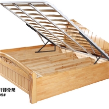 2013新款高箱床耐用实木气动杆排骨架高箱床08#支持混批