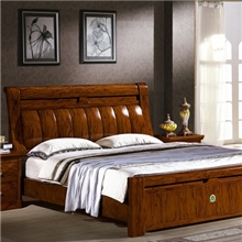 原厂直销乐从家具别墅家具缅甸花梨木全实木1.8米双人床620