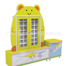 厂家直销幼儿园大熊造型茶杯架幼儿园用品批发款式颜色多样