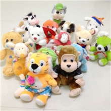 【地摊热卖】库存玩具杂款公仔毛绒玩具批发20cm