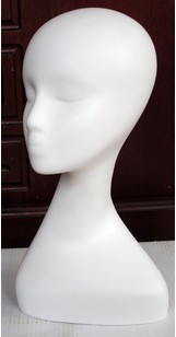 抽象假发头模玻璃钢模特头展示头假人头道具头