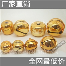 厂家生产出口高档金色38顶部可挂绳带日本招财猫铃铛