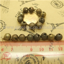 批发8mm一字环保水滴铜铃铛胚【1-50个起批】