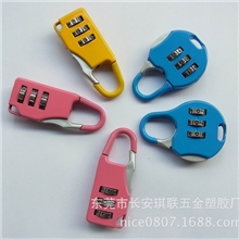 厂家供应箱包挂锁密码挂锁合金小挂锁