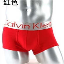 清仓甩卖纯棉CK男士平角内裤厂家直销批发钢带银边男式内裤