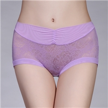 女式内裤批发竹纤维女士中腰内裤新款网纱性感女三角裤厂家直销