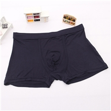 男士内裤批发莫代尔中腰无痕平脚裤义乌品牌平角男式内裤[8006]