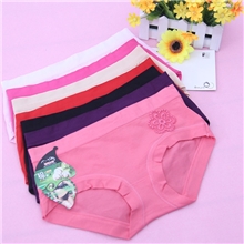 女士内裤全棉厂家批发[601]女式纯棉内裤批发少女内裤批发厂家