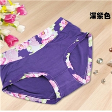 娅蒂蓝黛特价竹纤维大码女士内裤提臀三角裤中高腰1511