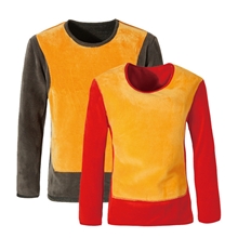 爆款销量冠军棉加厚加绒黄金甲保暖内衣套装