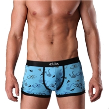 男士内裤正品品牌高档印花内裤莫代尔【雪完美】工厂批发901