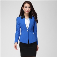 小西服职业女装新款2013韩版修身小西装外套短款显瘦长袖小西服
