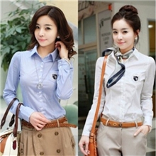 2013日韩秋装女款衬衫职业衬衫女款衬衣职业衬衫女式衬衫长袖